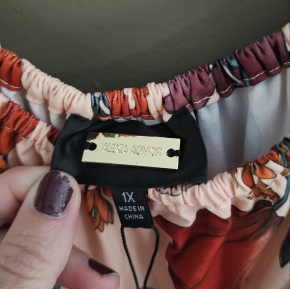 NWT Alexia Admor Harlow Floral Maxi Dress - Picture 5 of 8